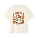 Cute Moroccan Souvenir T-shirt - Unisex Oversized Boxy Tee