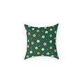 Florid Cute Pillow - Square Poly Pillow